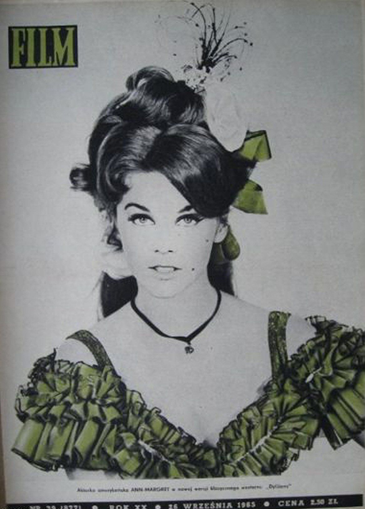 FILM (Po) magazine side cover Issue 39 (877) 26 September 1965